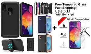 For Samsung Galaxy A20 Case Cover (Clip) + Screen Protector - Picture 1 of 32