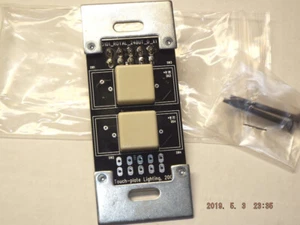 TOUCH PLATE ROYAL SERIES 2 BUTTON SWITCH. - Picture 1 of 2