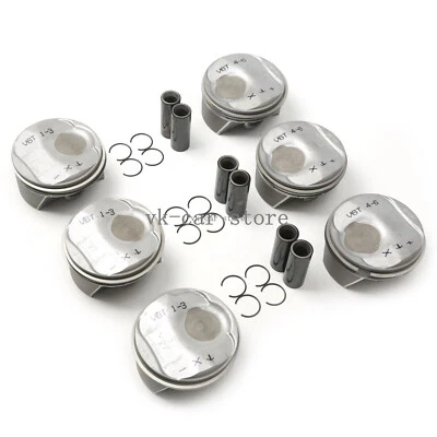 3.0T STD Engine Pistons & Ring Φ96mm Fit For Porsche Panamera 7DCT 94610306107 - Image 1 of 4