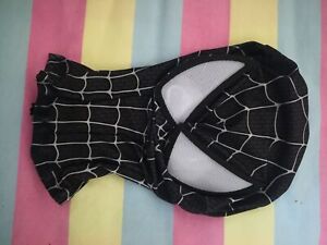 Black Amazing Spiderman Jumpsuit Venom Suit Cosplay Costume Halloween Adult Kids