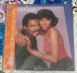 Billy Preston and Syreeta Vinyl LP Japanese Pressing With Obi 1981 Motown - Picture 1 of 1