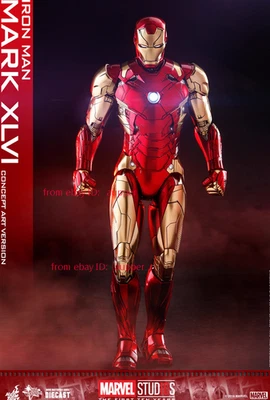 Hottoys Ht 1/6 Mms489d25 Iron Man Mk46 Concept versión 2020 Figura de acción juguetes nuevos Foto 1 de 4