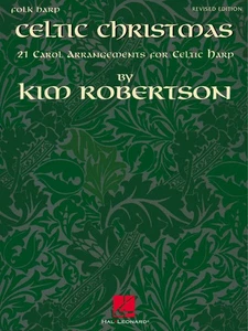Celtic Christmas Revised Edition Harp Sheet Music 21 Carols Songs Book - Picture 1 of 1