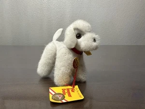 70er Jahre Steiff "Whitey" Pudel Hund Mohair Plüsch 1533/12 - Bild 1 von 7