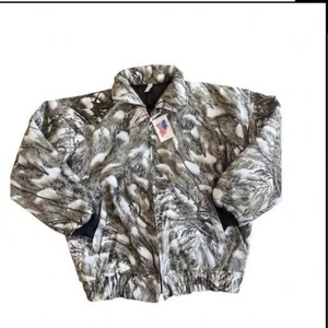 New men insulated snow flurry Sage Country camouflage hunting jacket, size XXLT - Picture 1 of 7