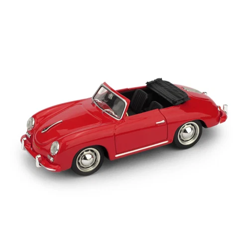 PORSCHE 356 CABRIOLET APERTA 1952 SPECIAL COLOR ROSSO 1:43 Brumm Auto Stradali M - Immagine 1 di 1