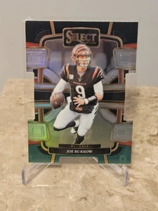 2023 Panini Select #20 Joe Burrow Black and Green Prizms Die Cut Bengals LSU - Bild 1 von 1