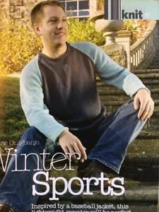 Rowan Men's Winter Sports Jumper Sweater DK Knitting Pattern 36-50in upto XXXL - Picture 1 of 1