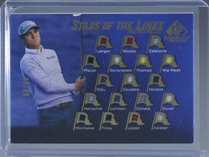 2024 SP Game Used Stars of Links Justin Thomas Tiger Woods +16 Others Relics /36 - Picture 1 of 2