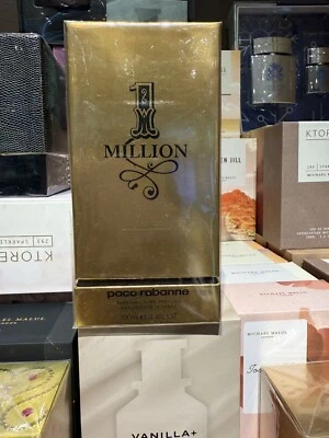 1 MILLÓN ABSOLUTAMENTE DORADO por Paco Rabanne 3,4 oz, 100 ml spray de perfume para hombre Foto 1 de 3