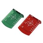 Sturdy and Lightweight L Shaped Plastic Target Plate for Red Beam Laser 2PCS