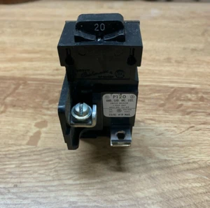 PUSHMATIC P120 INTERRUTTORE SINGOLO 1 POLO 20 AMP 120/240V - Foto 1 di 1