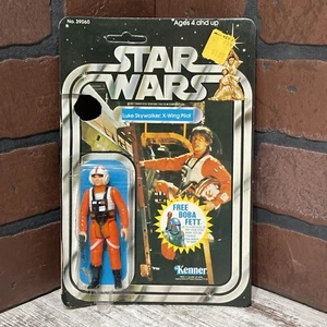 Star Wars Luke Skywalker X Wing Pilot Figure w/ Cardback & Bubble UNPUNCHED - Picture 1 of 14