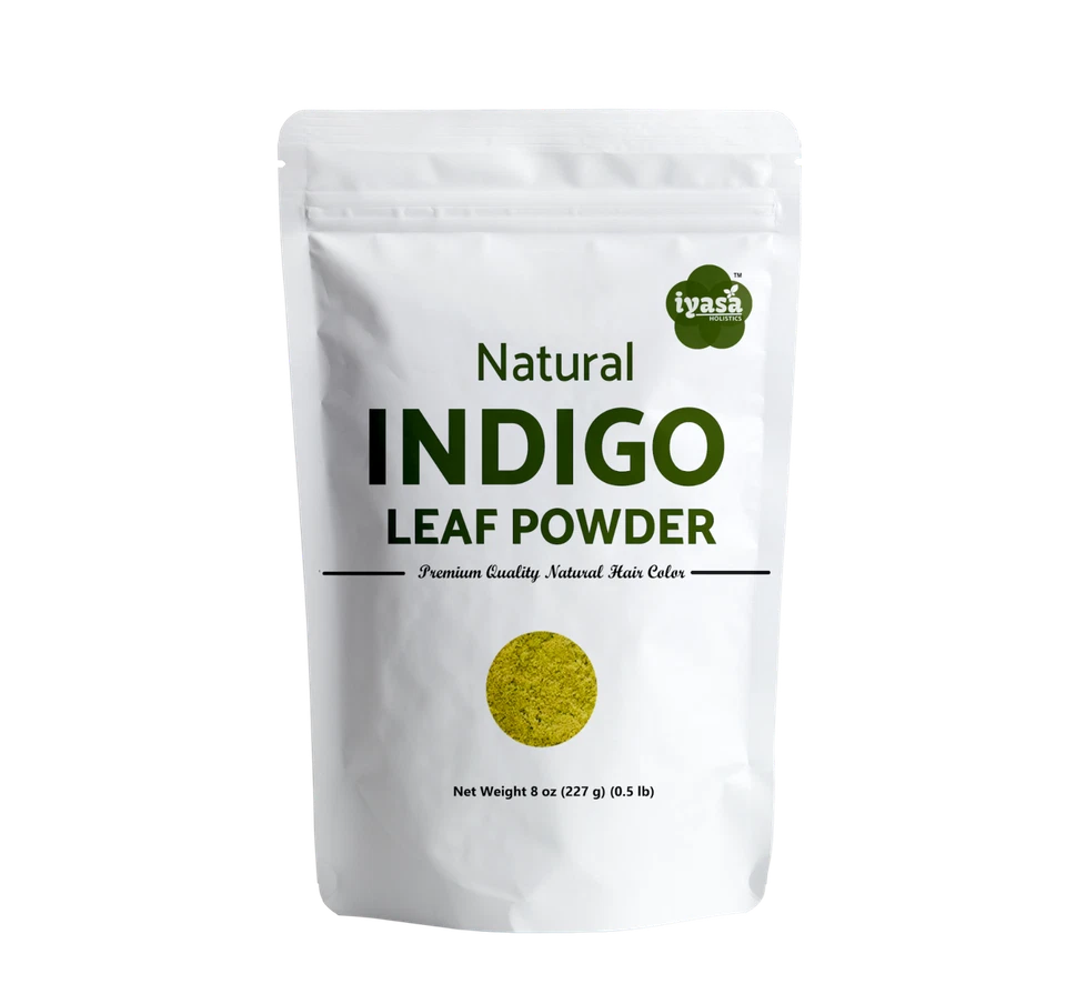 Indigo Powder, Indigo hair dye, Natural black Hair Dye 4, 8, 16 oz Ships Free - Image 1 of 4