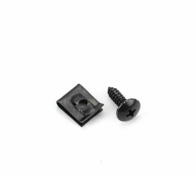 KIT 10 VITI E CLIP PER CARENE R&D MINARELLI,MOLLETTA 12X15MM, VITE 5MM