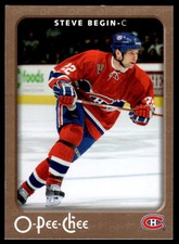 2006-07 O-Pee-Chee Steve Begin Montreal Canadiens #264