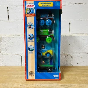 Slippy Sodor Gift Pack - Thomas the Tank & Friends Wooden Railway Trains - Picture 1 of 11