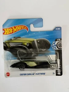 Hot Wheels Custom Cadillac Fleetwood 1/10 Rod Squad grün schwarz Mattel Diecast - Bild 1 von 1