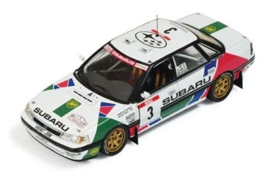 1/43 IXO RAC211 Subaru Legacy RS 1991 Tour de Corse Rally #3 Chatriot & Perin  - Image 1 of 3