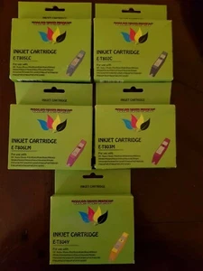 5 cartucce Inkjet cartridge vari colori x Epson - vedere modelli foto inserzione - Foto 1 di 6