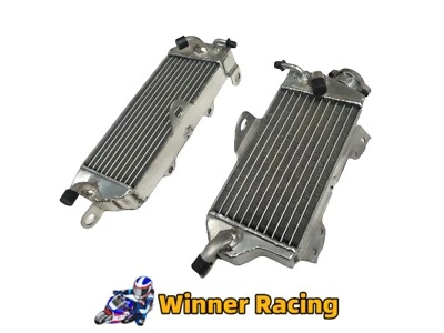 Radiador de aluminio para Kawasaki KX125 1990-1993/KX250 1992 1993 L&R Foto 1 de 4