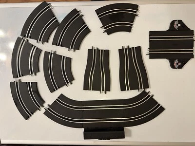 Lot of 12  Toys R Us Fast Lane Racing Slot Cars replacement / extra track pieces - Image 1 of 4