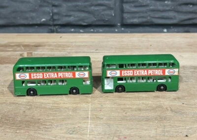 火柴盒 74 戴姆勒巴士 - 1966 莱斯尼 - ESSO 额外汽油 2 件装 — 第 1/4 张图片