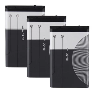 1020mAh Replacement Battery for BL-5C Nokia 6670 6680 6681 6820 6822 7600 7610 - Picture 1 of 15