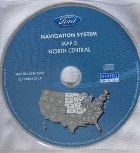 05 06 Ford Expedition GPS Navigation Disc CD Map 3 North Central 5L1T-18C912-CA - Picture 1 of 1