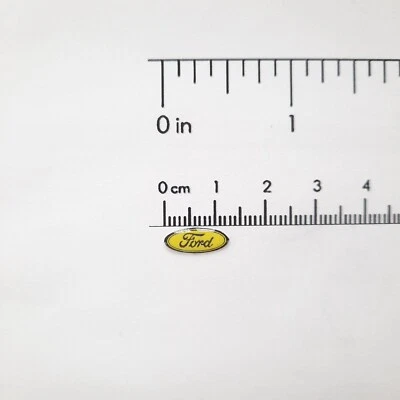 RC 1/10 Handcrafted Emblem Scale Badge Body Shell Accessories Car Drift Truck - Image 1 of 4