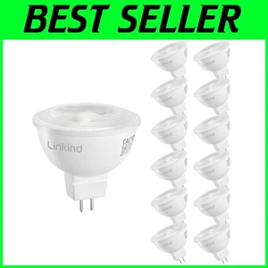 MR6 LED Bulb Dimmable 640lm 3000K Warm White 2V - 2 Pack - Picture 1 of 11