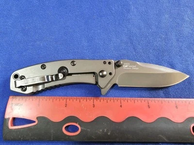 Kershaw Cryo 1555TI Hinderer Design Folding Pocket Knife - Image 1 of 4