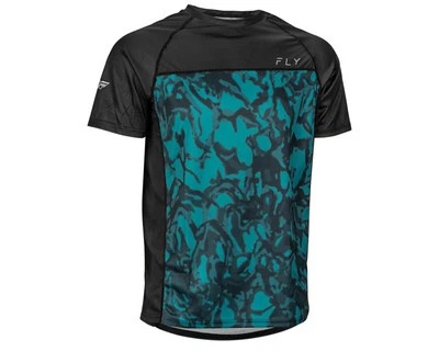Fly Racing Super D Jersey (Evergreen Camo/Black) - Image 1 of 2