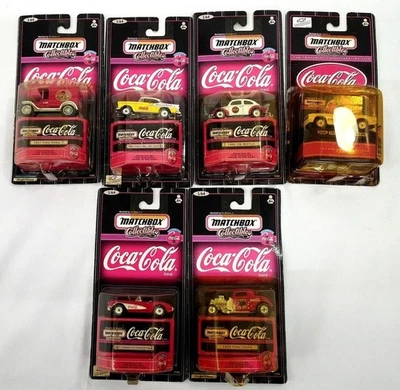 MATCHBOX Coca-Cola Minicar set 6 pezzi - Immagine 1 di 4