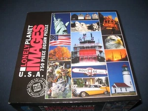 750 Piece Jigsaw Puzzle "U.S.A Lonely Planet Images" By Ceaco - Picture 1 of 13
