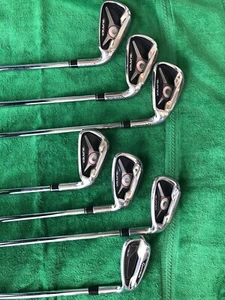 Nice Taylormade Burner 1.0 Iron Set 4-PW 85g Superfast Uniflex Steel Shafts - Picture 1 of 5
