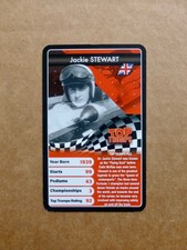 2020 TOP TRUMPS Grand Prix Heroes Card - Jackie STEWART - Formula 1 F1