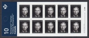 KING CHARLES III * Folleto de 10 sts MNH Canadá 2023 - Imagen 1 de 3