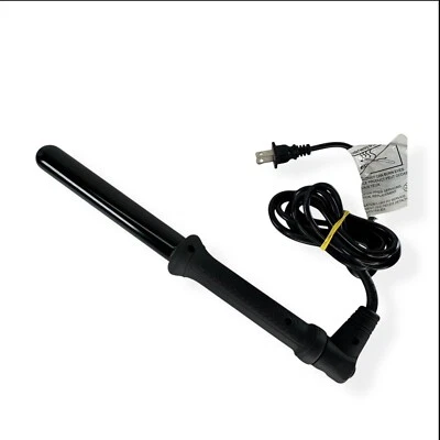 NuMe HB025U Styling Wand Curling Iron Black Corded 42-70W 1" Swivel Cord Hair - Image 1 of 4