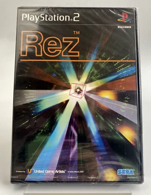 PS2 Rez, NTSC J, ( 2001 ) Brand New & Sony Factory Sealed - Image 1 of 4