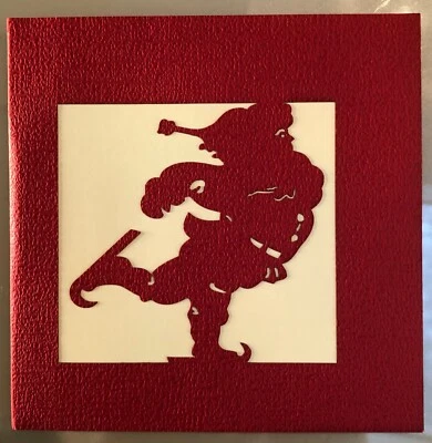 Cartão pop-up 3D Feliz Natal feito à mão saudação para cônjuge amigos famílias - Imagem 1 de 3