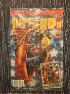 WIZARD MAGAZINE #11 July 1992/TODD MCFARLANE SPAWN COVER, CARD & POSTER - Picture 1 of 3