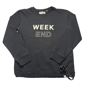 Sovereign Code Kids Black Long Sleeve "Weekend" Crew Neck Big Boys Large 14-16 - Picture 1 of 5