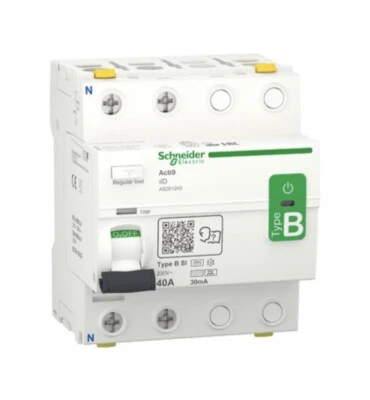 Acti9 iID - Residual Current Circuit Breaker -2P - 40A - 30mA - B-SI type - Image 1 of 3