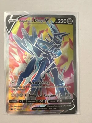 Origin Forme Dialga V SWSH255 Sword & Shield Promo Card - Image 1 of 2