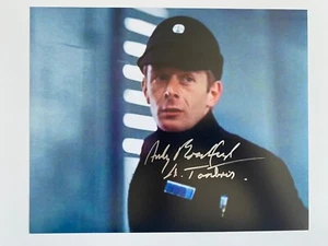 ANDY BRADFORD In-Person signiertes Autogramm 20x25cm Star Wars - Picture 1 of 1