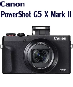 98%new Canon PowerShot G5 X Mark II 4K UHD 20.2MP Digital Camera -free shipping - Picture 1 of 16