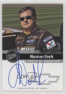 2006 Press Pass Press Pass Signings Silver /100 Joe Nemechek Auto