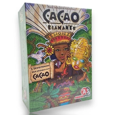 ABACUSSPIELE (107) ACUD0054 - Diamante - Erweiterung Cacao, 2-4 Spieler, ab 8 Jahren.