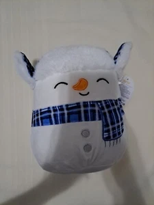 Squishmallow 14” Manny The Snowman Plush Winter Holiday 2022 Plush Great Gift - Picture 1 of 6